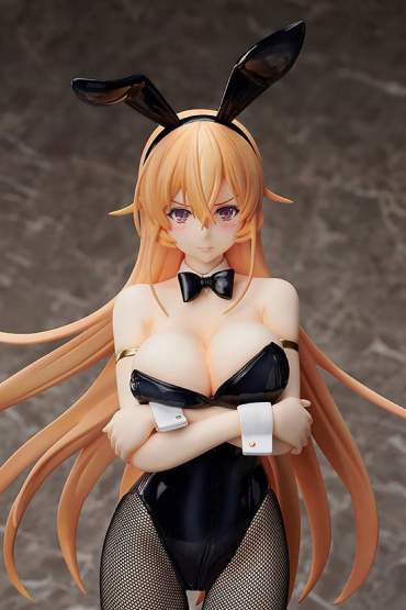 Erina Nakiri Bunny Version re-run (Food Wars Shokugeki no Soma) PVC-Statue 1/4 45cm FREEing 