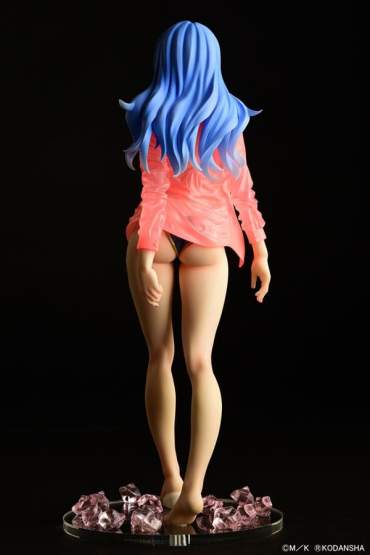 Jubia Lokser Gravure Style see-through wet shirt Black Bikini!! (Fairy Tail) PVC-Statue 1/6 25cm Orca Toys 