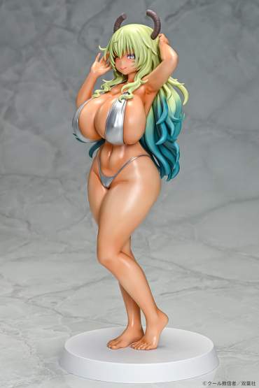 Lucoa Bikini Style Suntan Version (Miss Kobayashi's Dragon Maid) PVC-Statue 1/7 26cm Q-Six 