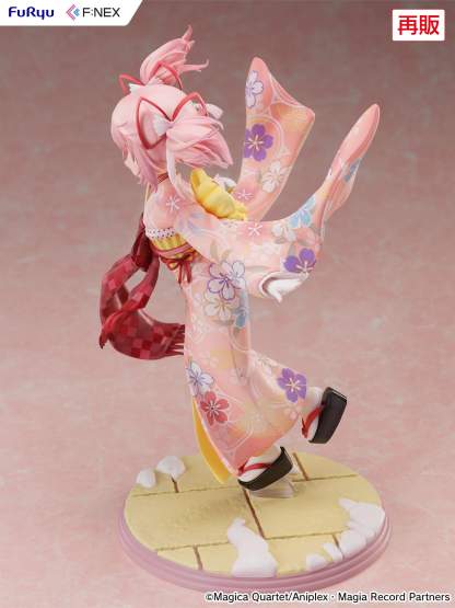 Madoka Kaname Kimono Version (Puella Magi Madoka Magica Side Story Magia Record) PVC-Statue 1/7 22cm FuRyu 