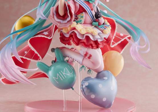 Miku Hatsune Birthday 2021 Pretty Rabbit Version by Spiritale (Vocaloid) PVC-Statue 1/7 21cm Square Enix 