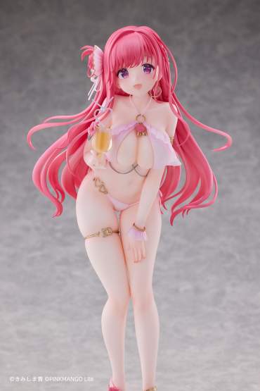 Riko chan Bonus Limited Edition illustration by Ao Kimishima (Original Character) PVC-Statue 1/6 26cm PinkMango 