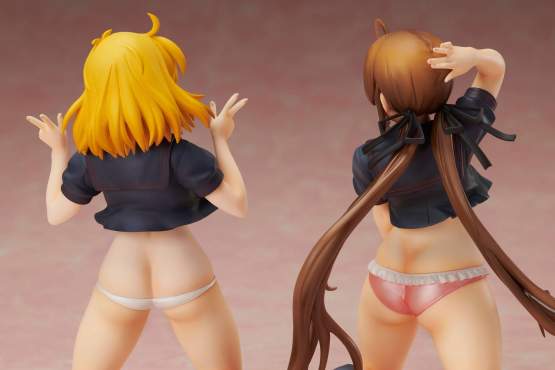 Ryobi x Ryona Bare Body Sailor Uniform Version (Senran Kagura NewWave Gburst) PVC-Statue 1/10 19cm Proovy 