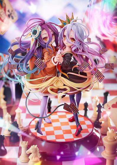 Shiro & Schwi (No Game No Life) PVC-Statue 1/7 22cm Phat Company 