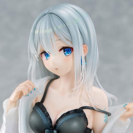Silver-Haired Girl Sky Blue Morning Special Outfit Version by Fuumi Illustration (Original Character) PVC-Statue 1/7 16cm Union Creative 