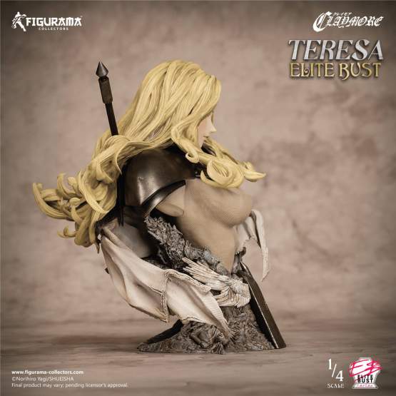 Teresa (Claymore) Polystone-Büste 23cm Figurama Collectors 