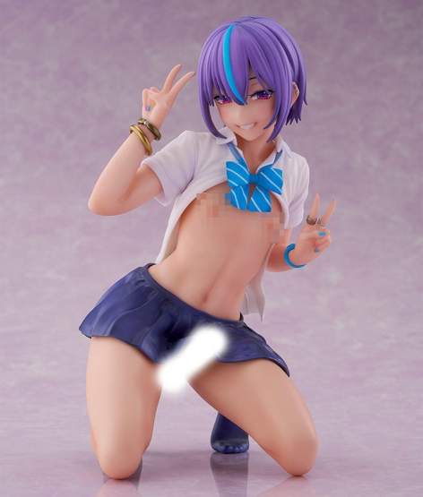 Toa-kun Illustration by meme50 (Original Character) Okane ga Daisuki Series PVC-Statue 1/6 19cm Rocket Boy 