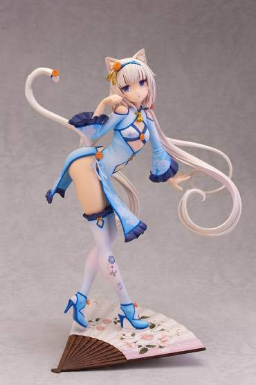 Vanilla Chinese Dress Edition Illustration by Sayori DX Version (Nekopara) PVC-Statue 1/6 24cm Skytube/Alphamax 