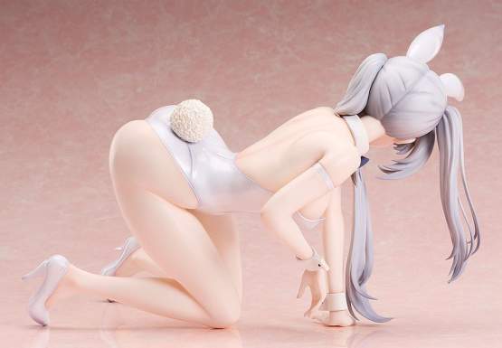 White Queen Bare Leg Bunny Version (Date A Live: Date A Bullet) PVC-Statue 1/4 20cm FREEing 