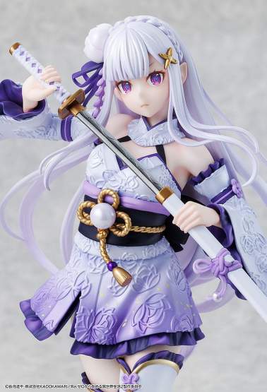 Emilia Combat Outfit Version (Re:ZERO Starting Life in Another World) PVC-Statue 1/7 24cm Kadokawa 
