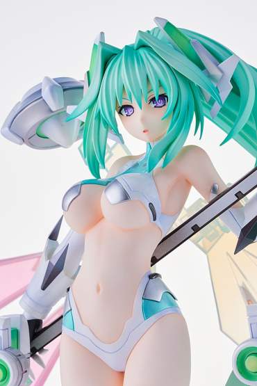 Green Heart (Hyperdimension Neptunia) PVC-Statue 1/7 27cm Ami Ami 