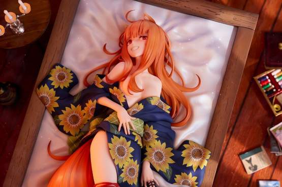 Holo: Yukata Beauty Version (Spice and Wolf: Merchant Meets the Wise Wolf) PVC-Statue 1/7 14cm Kadokawa 