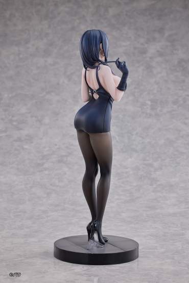 Ishimi Yokoyama Black One-piece Dress Version illustration by Bara (Original Character) PVC-Statue 1/6 28cm Hanabee 