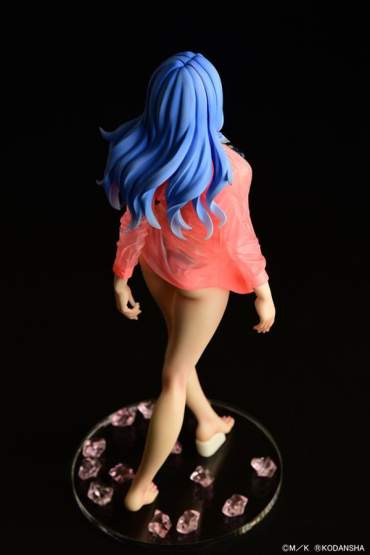 Jubia Lokser Gravure Style see-through wet shirt Black Bikini!! (Fairy Tail) PVC-Statue 1/6 25cm Orca Toys 