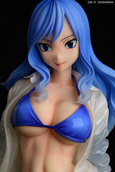 Jubia Lokser Gravure_Stylesee-through wet shirt (Fairy Tail) PVC-Statue 1/6 25cm Orca Toys 