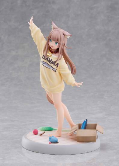 Kinako Play With Version AmiAmi Limited Edition (My Cat Is a Kawaii Girl) PVC-Statue 1/6 21cm Golden Head 
