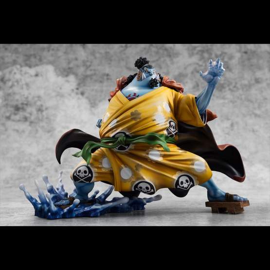 Knight of the Sea Jinbe Limited Reprint SA-MAXIMUM (One Piece) P.O.P. PVC-Statue 25cm Megahouse 