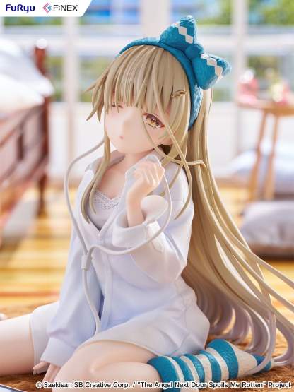 Mahiru Shiina Relax Version (The Angel Next Door Spoils Me Rotten) F:Nex PVC-Statue 1/7 14cm FuRyu 