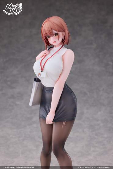 OL-chan Illustration by Udon. (Original Character) PVC-Statue 1/6 28cm Model Way 