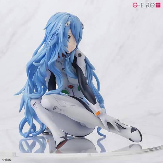 Rei Ayanami Long Hair Version (Rebuild of Evangelion) PVC-Statue 1/7 11cm SEGA 