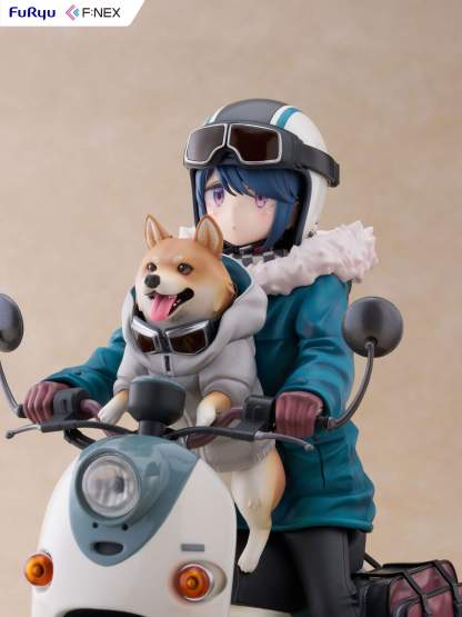 Rin Shima (Laid-Back Camp) F:NEX PVC-Statue 1/7 20cm FuRyu 
