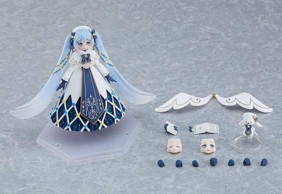 Snow Miku Glowing Snow Version (Character Vocal Series 01 Hatsune Miku) Figma EX-060 Actionfigur 14cm Max Factory 