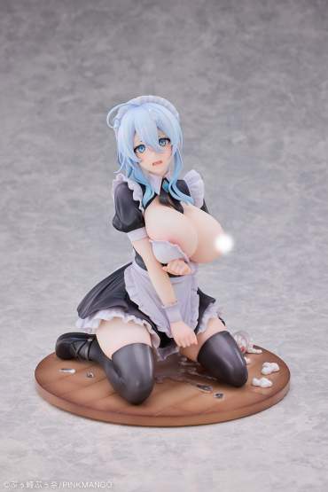 Snow Woman Yukino Mifuyu Yukino Maid Version Bonus Limited Edition (Original Character) PVC-Statue 1/6 19cm PinkMango 