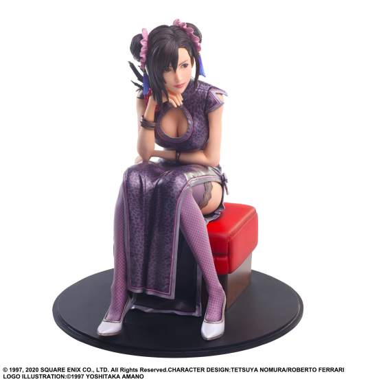 Tifa Lockhart Sporty Dress Version (Final Fantasy 7 Remake) Static Arts Gallery PVC-Statue 16cm Square Enix 