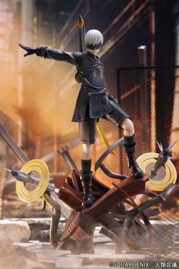 YoRHa No. 9 Type S Covering Fire (NieR:Automata Ver1.1a) PVC-Statue 1/7 31cm Proof 