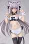 Luna Sakurakouji Cat Maid Version (Tsuki ni Yorisou Otome no Sahou) PVC-Statue 1/6 26cm Q-Six 