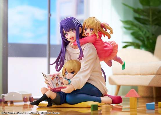 Ai, Aqua & Ruby Mother and Children (Oshi no Ko) PVC-Statue 1/8 10cm Kadokawa 