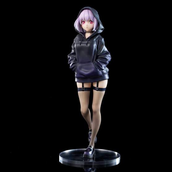 Akane Shinjo (Gridman Universe) Zozo Black Collection PVC-Statue 23cm Union Creative 