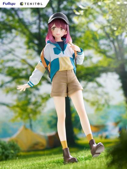 Ayano Toki (Laid-Back Camp) Tenitol PVC-Statue 23cm FuRyu 