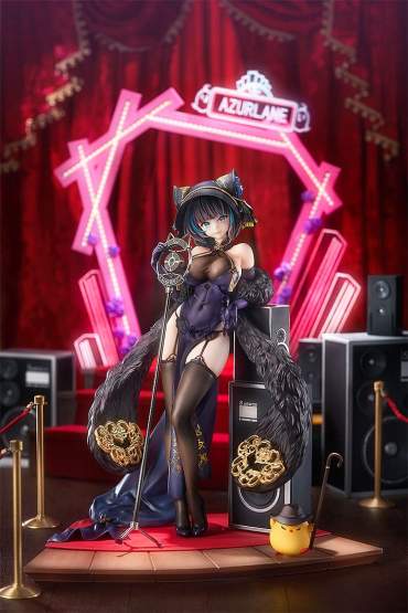 Cheshire: Cait Sith Crooner Version (Azur Lane) PVC-Statue 1/7 24cm Good Smile Company 