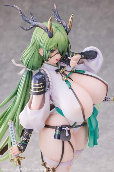 Dokuganryu-chan Illustrated by Mataro (Original Character) PVC-Statue 1/6 30cm Hobby Sakura 