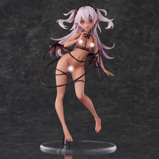 Dusky-Skinned Vampire Yoru-chan Illustration by Yukimiya Yuge (Original Character) PVC-Statue 28cm Eigtheen 