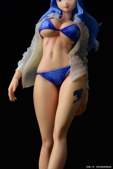 Jubia Lokser Gravure_Stylesee-through wet shirt (Fairy Tail) PVC-Statue 1/6 25cm Orca Toys 