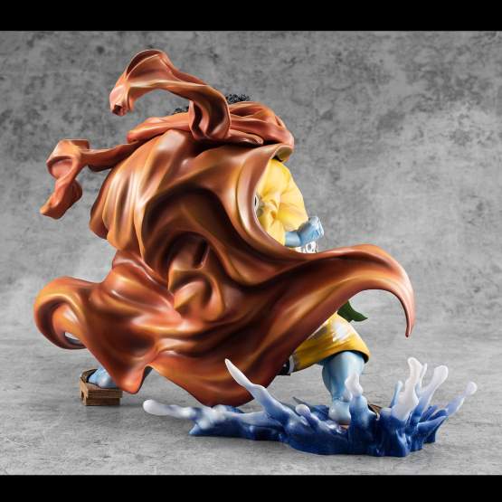 Knight of the Sea Jinbe Limited Reprint SA-MAXIMUM (One Piece) P.O.P. PVC-Statue 25cm Megahouse 