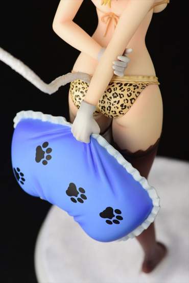 Lucy Heartfilia Leopard print CAT Gravure Style (Fairy Tail) PVC-Statue 1/7 25cm Orca Toys 