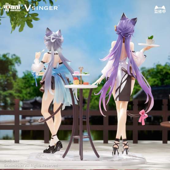 Luo Tianyi & Mo Qingxian Tea Time Melody Version (VSinger) 2er-Pack Plastik-Statuen 1/7 23+26cm AniMester 