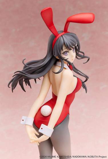 Mai Sakurajima Red Bunny Girl Version (Rascal Does Not Dream of Bunny Girl Senpai) PVC-Statue 1/7 27cm Aniplex 