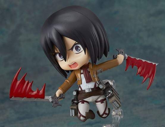 Mikasa Ackerman (Attack on Titan) Nendoroid 365 Actionfigur 10cm Good Smile Company -NEUAUFLAGE- 