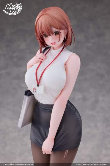 OL-chan Illustration by Udon. (Original Character) PVC-Statue 1/6 28cm Model Way 