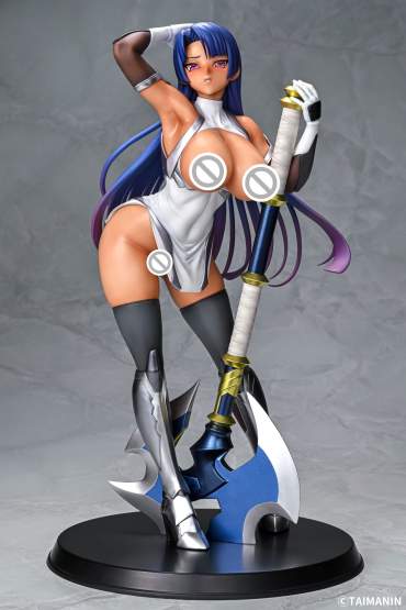 Pale Mauve Murasaki Yatsu Tanned Version (Taimanin RPGX) PVC-Statue 1/6 28cm Q-Six 