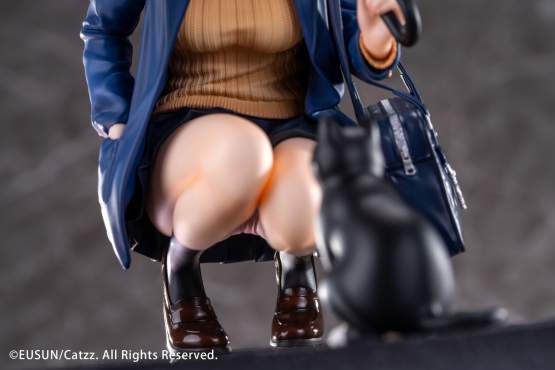 Rainy Day - Meeting Illustrated by Catzz (Original Character) PVC-Statue 1/7 16cm Eusun 