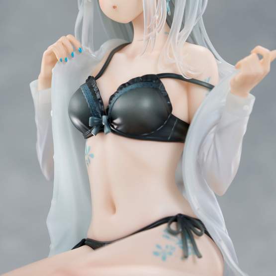Silver-Haired Girl Sky Blue Morning Special Outfit Version by Fuumi Illustration (Original Character) PVC-Statue 1/7 16cm Union Creative 
