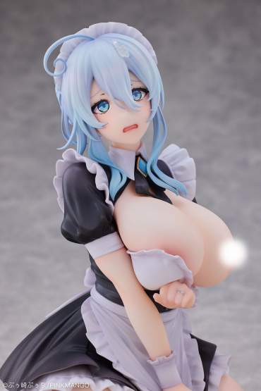 Snow Woman Yukino Mifuyu Yukino Maid Version Bonus Limited Edition (Original Character) PVC-Statue 1/6 19cm PinkMango 