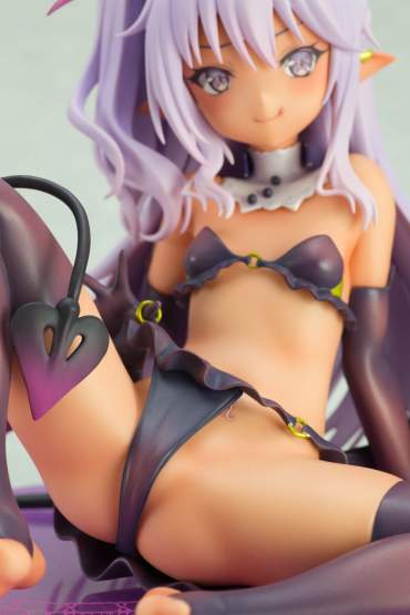 Succubus Black Titty Illustrated by Tamano Kedama (Original Character) PVC-Statue 1/6 14cm Orchid Seed 