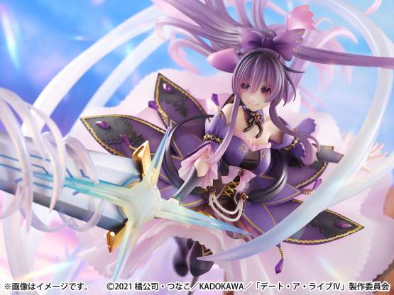 Tohka Yatogami Princess Amethyst Dress Version (Date A Live 4) Shibuya Scramble Figure PVC-Statue 1/7 32cm eStream 
