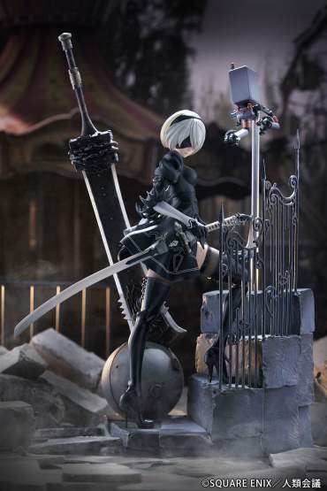 YoRHa No. 2 Type B Search (NieR:Automata Ver1.1a) PVC-Statue 1/7 31cm Proof 